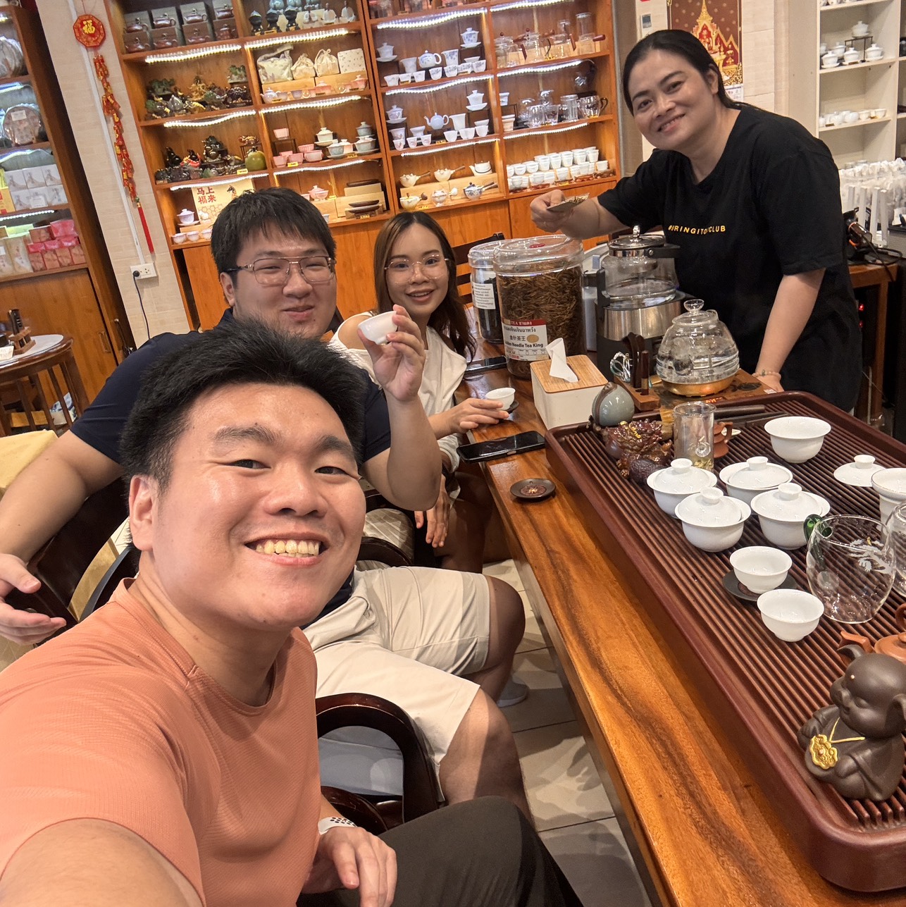 Bangkok China town - elevate palate with tea tasting