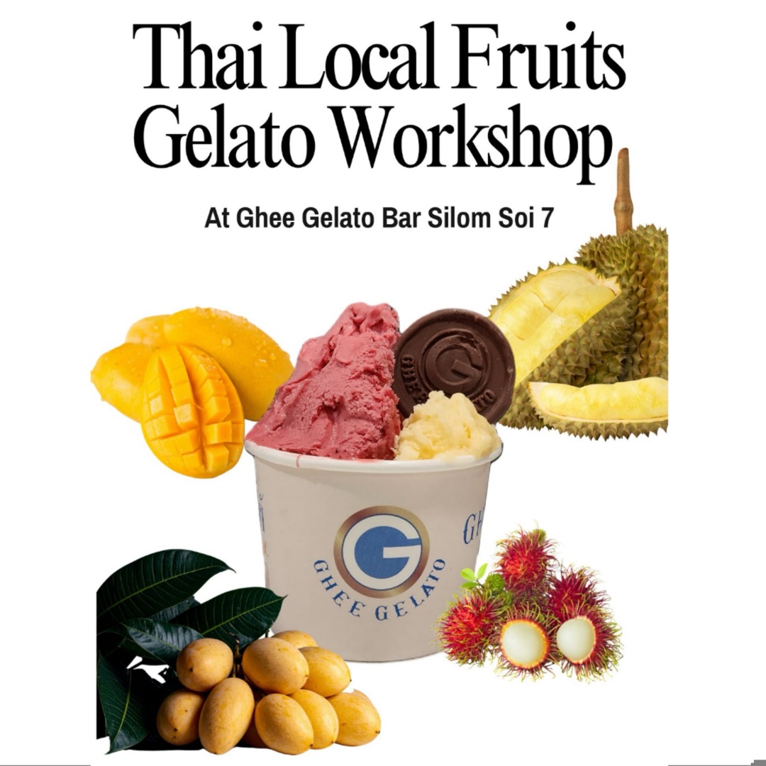 Thai fruit gelato workshop